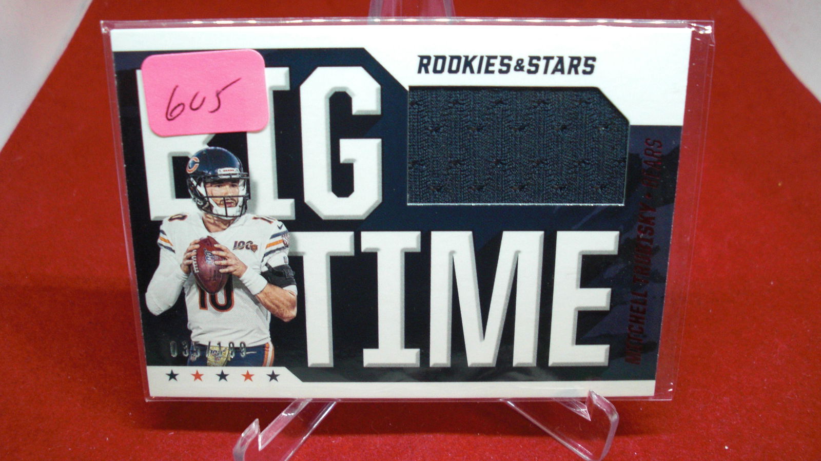 mitchell trubisky #035/199 jersey (1 of 1)