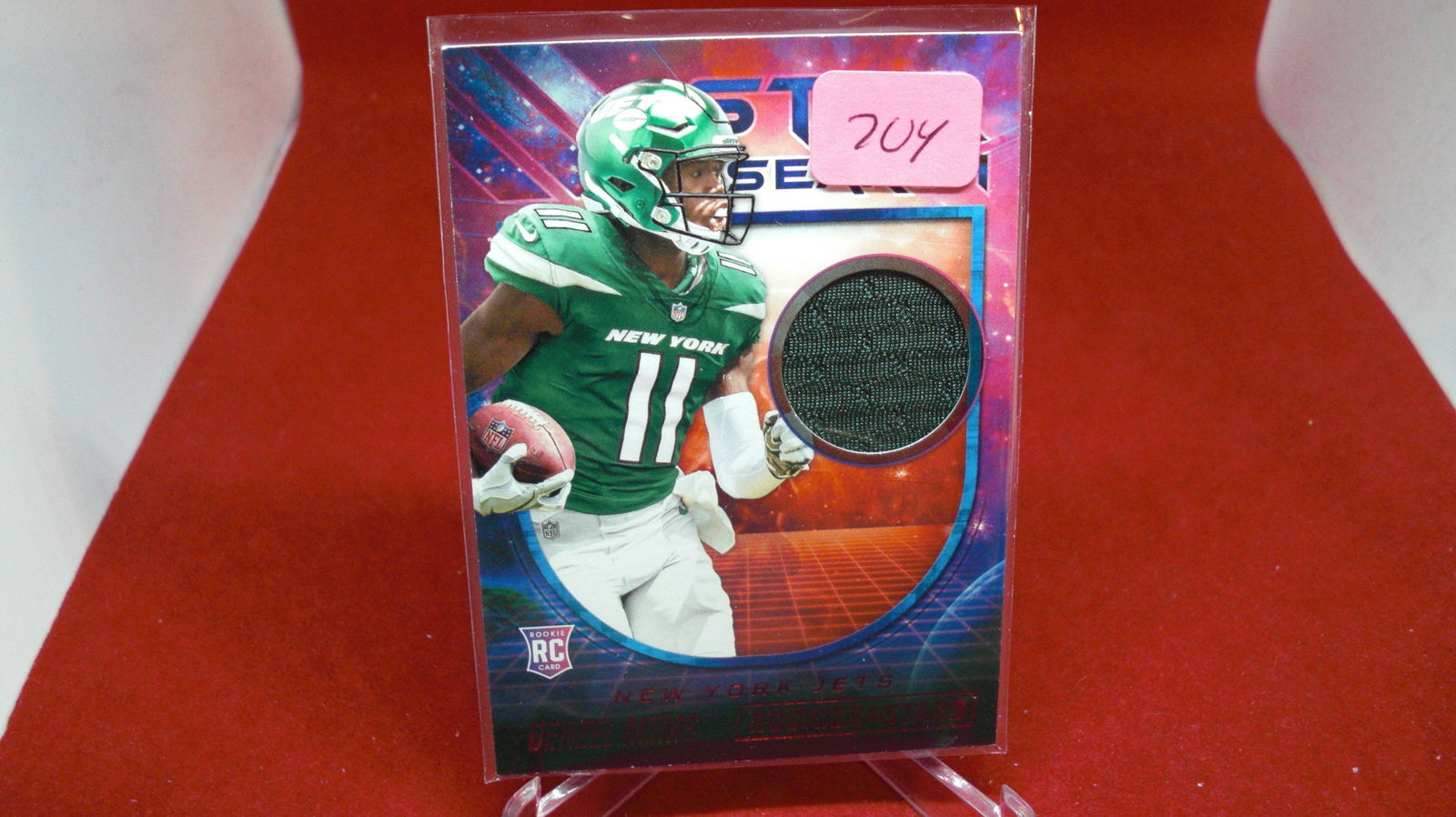 denzel mims jersey rookie (1 of 1)