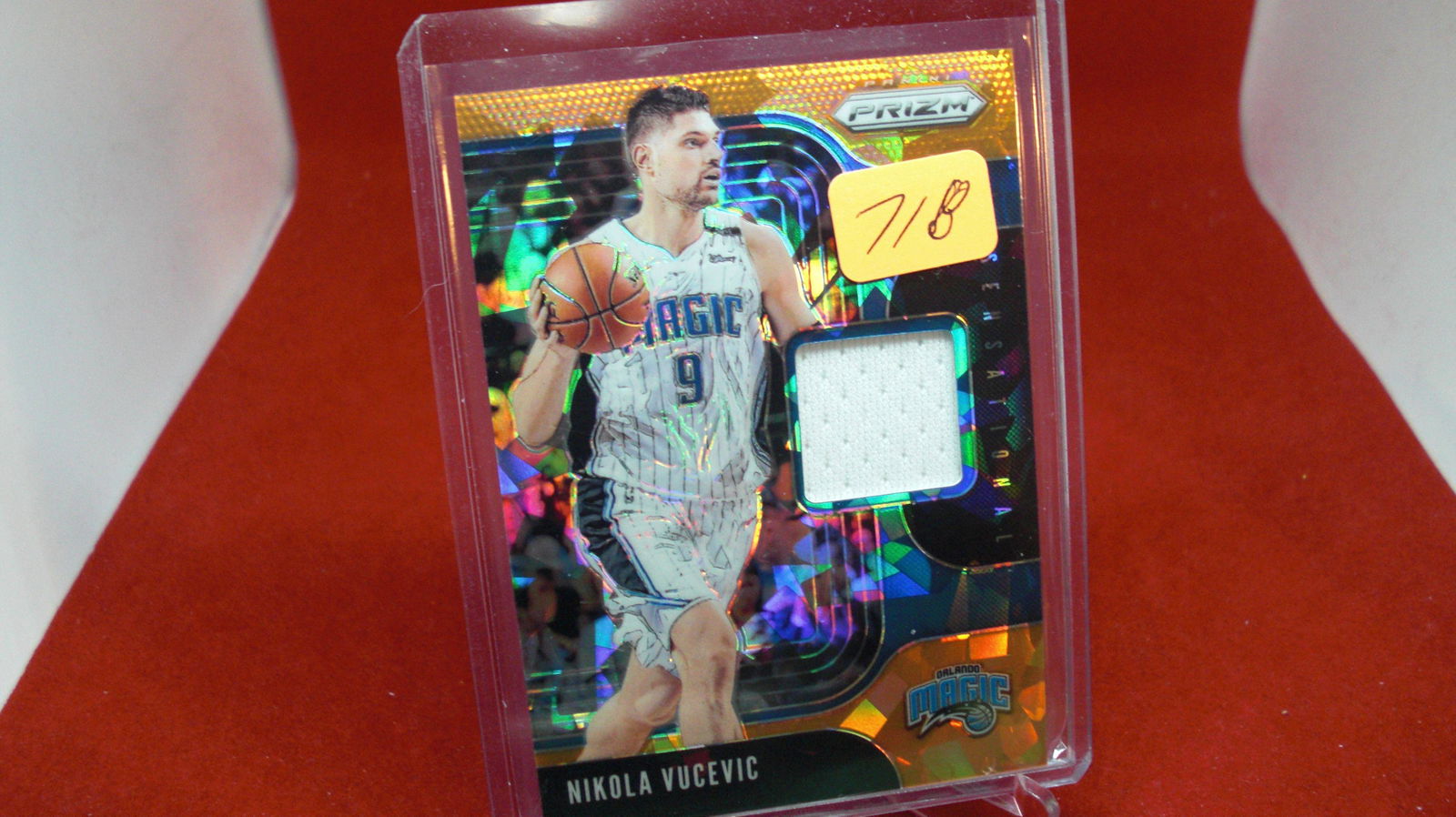 nikola vucevic orange jersey prizm (1 of 1)