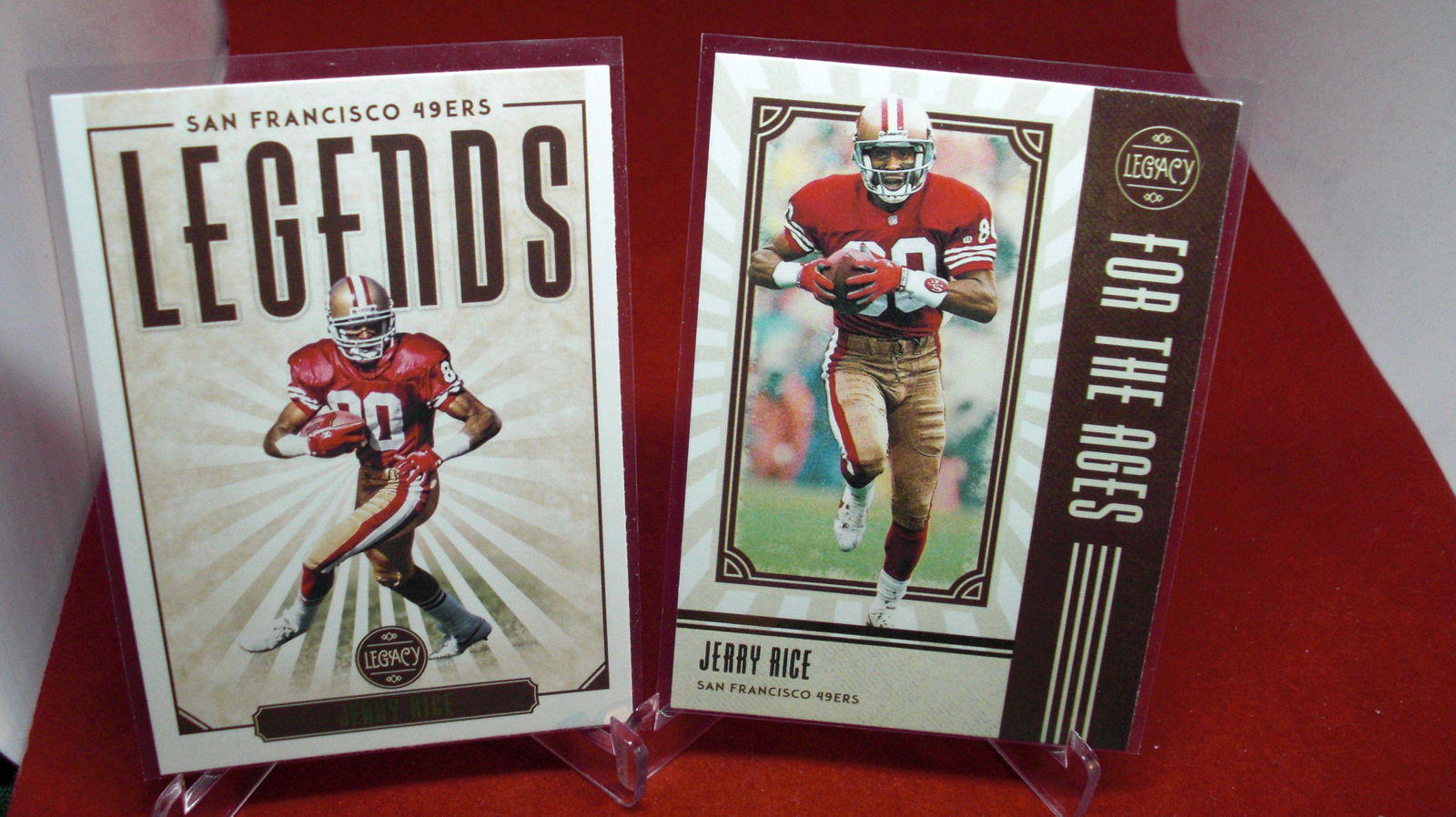 lot of 2 jerry rice cards (1 of 1)