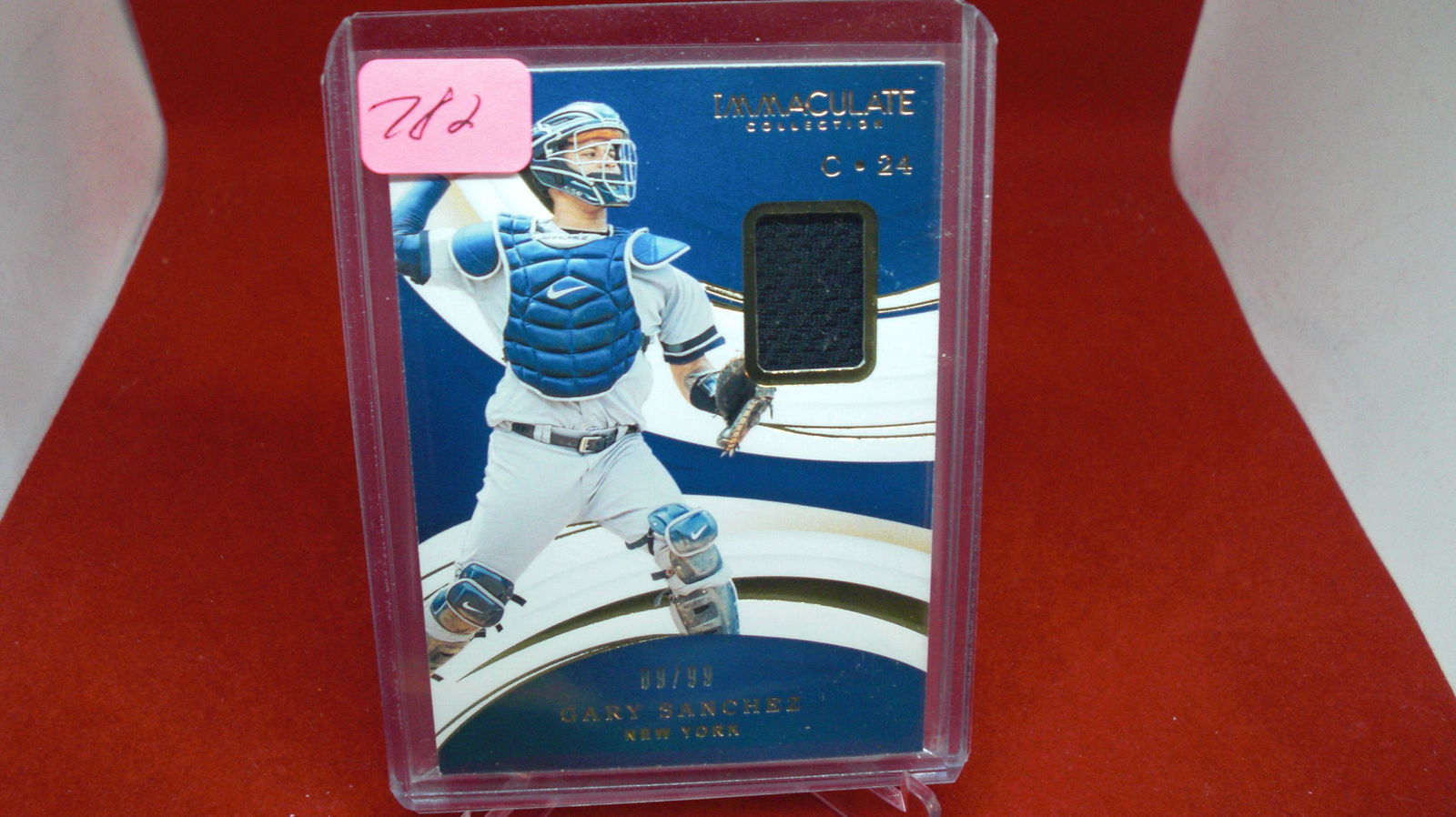 gary sanchez jersey immaculate #09/99 (1 of 1)