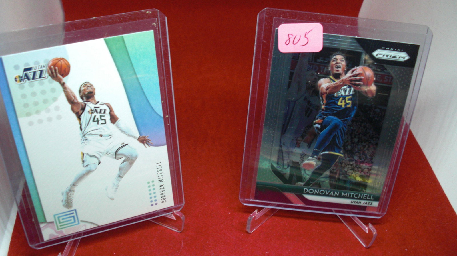lot of 2 dpnovan mitchell cards: nice