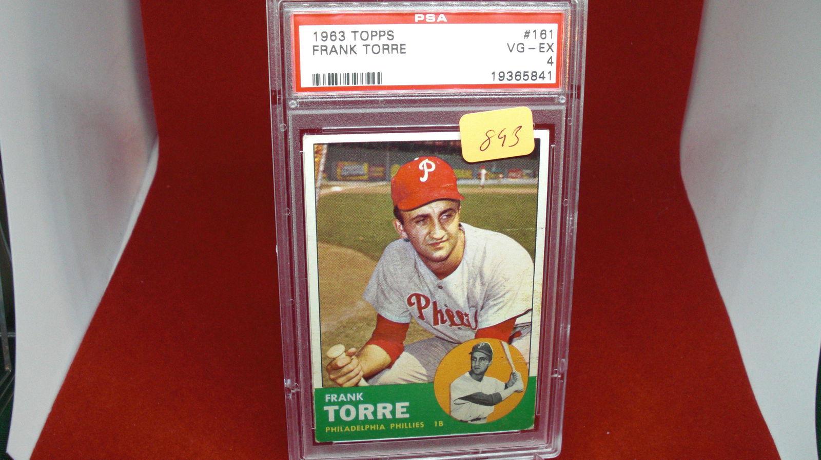psa graded 1963 frank torre vg4 (1 of 1)