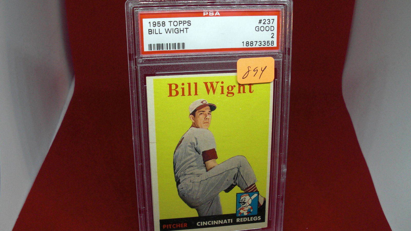 psa graded 1958 bill wight good 2 (1 of 1)