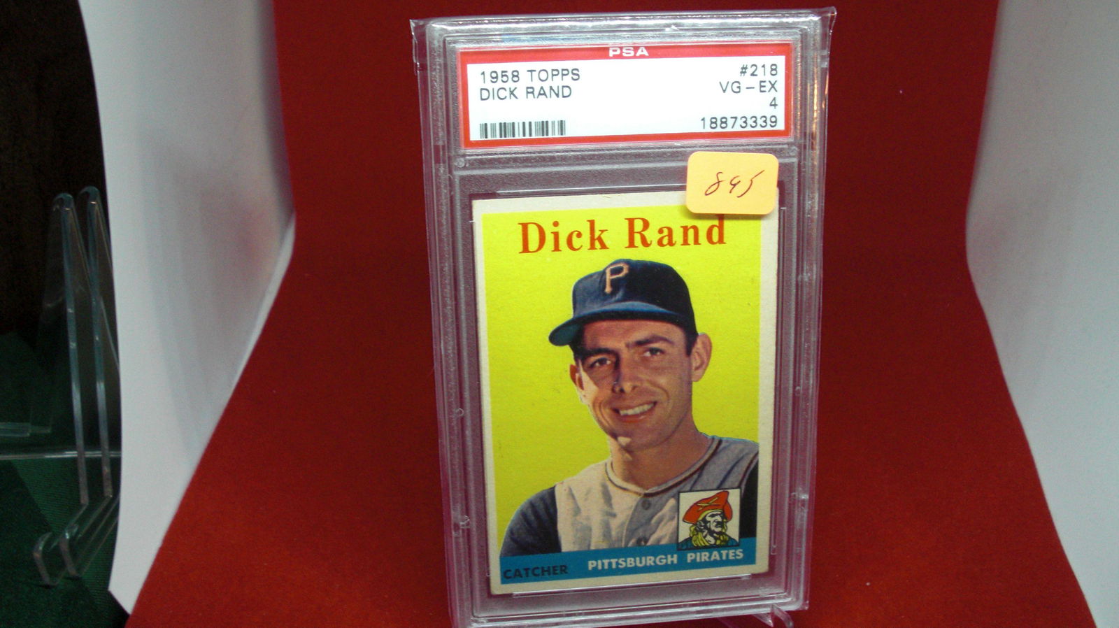 psa graded 1958 dick rand vg 4 (1 of 1)