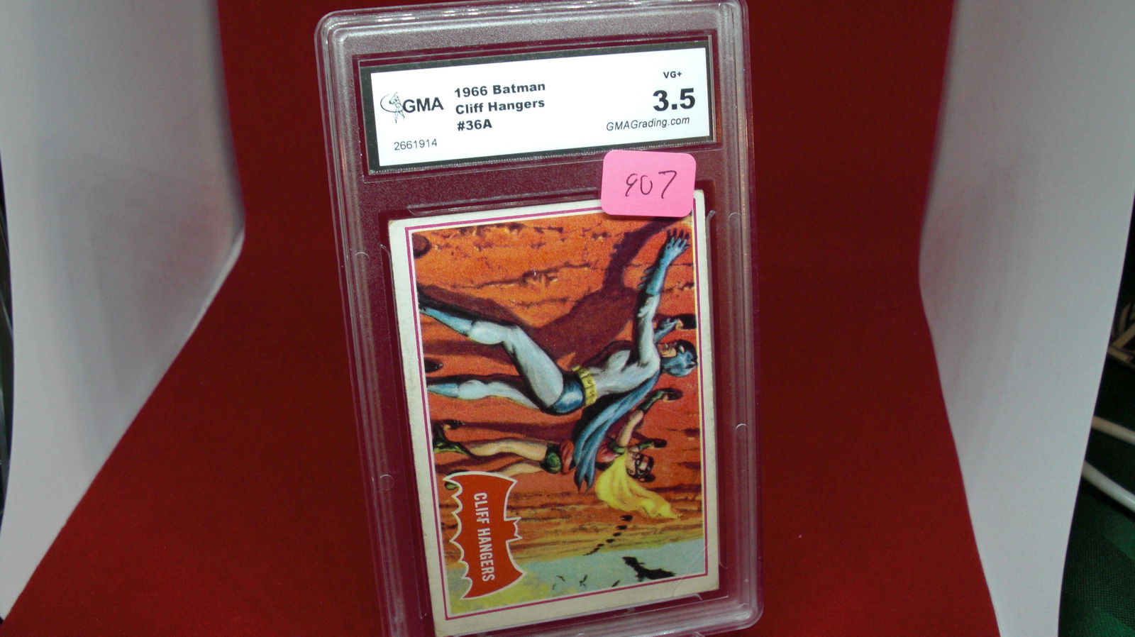 gma graded 1966 batman cliff hangers mint 3.5 (1 of 1)