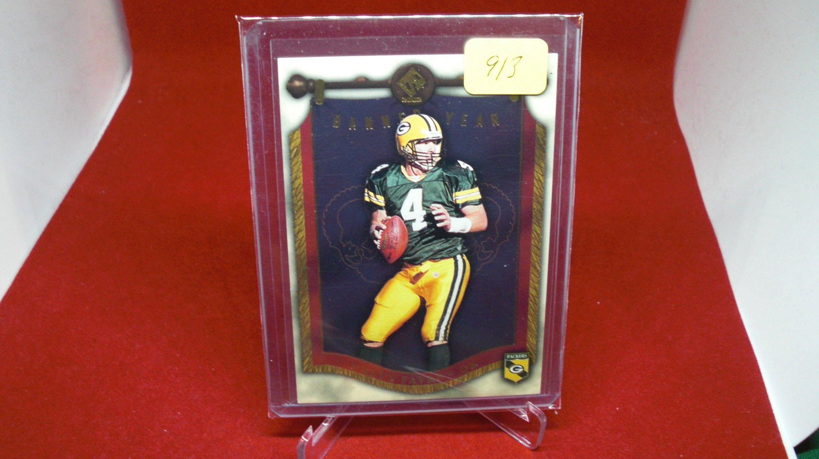 brett favre packers: in top loader