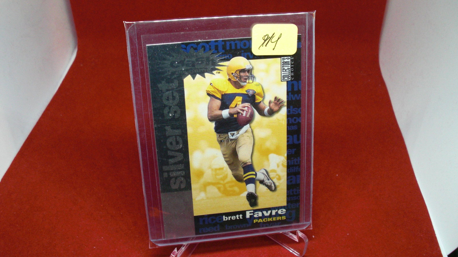 brett favre packers: in top loader