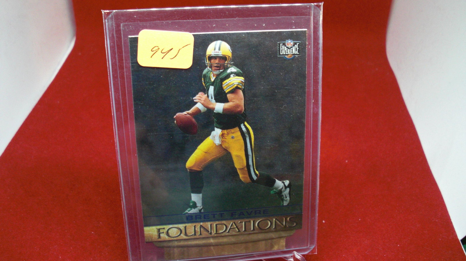 brett favre packers: in top loader