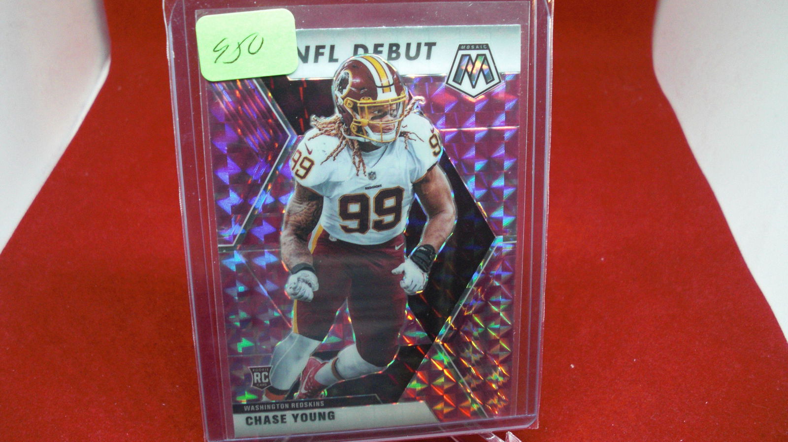 chase young pink mosaic rookie (1 of 1)