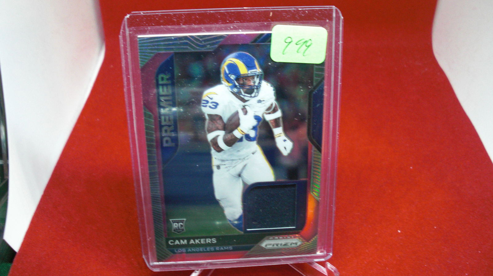 cam akers rookie pink prizm jersey (1 of 1)