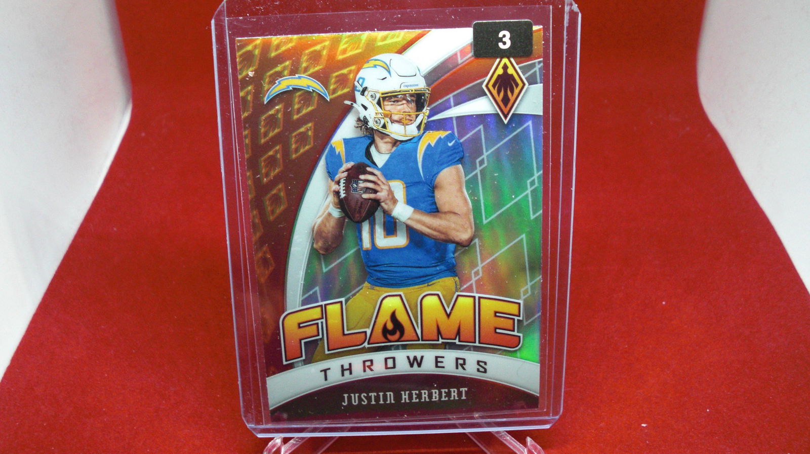 justin herbert flame thrower (1 of 1)