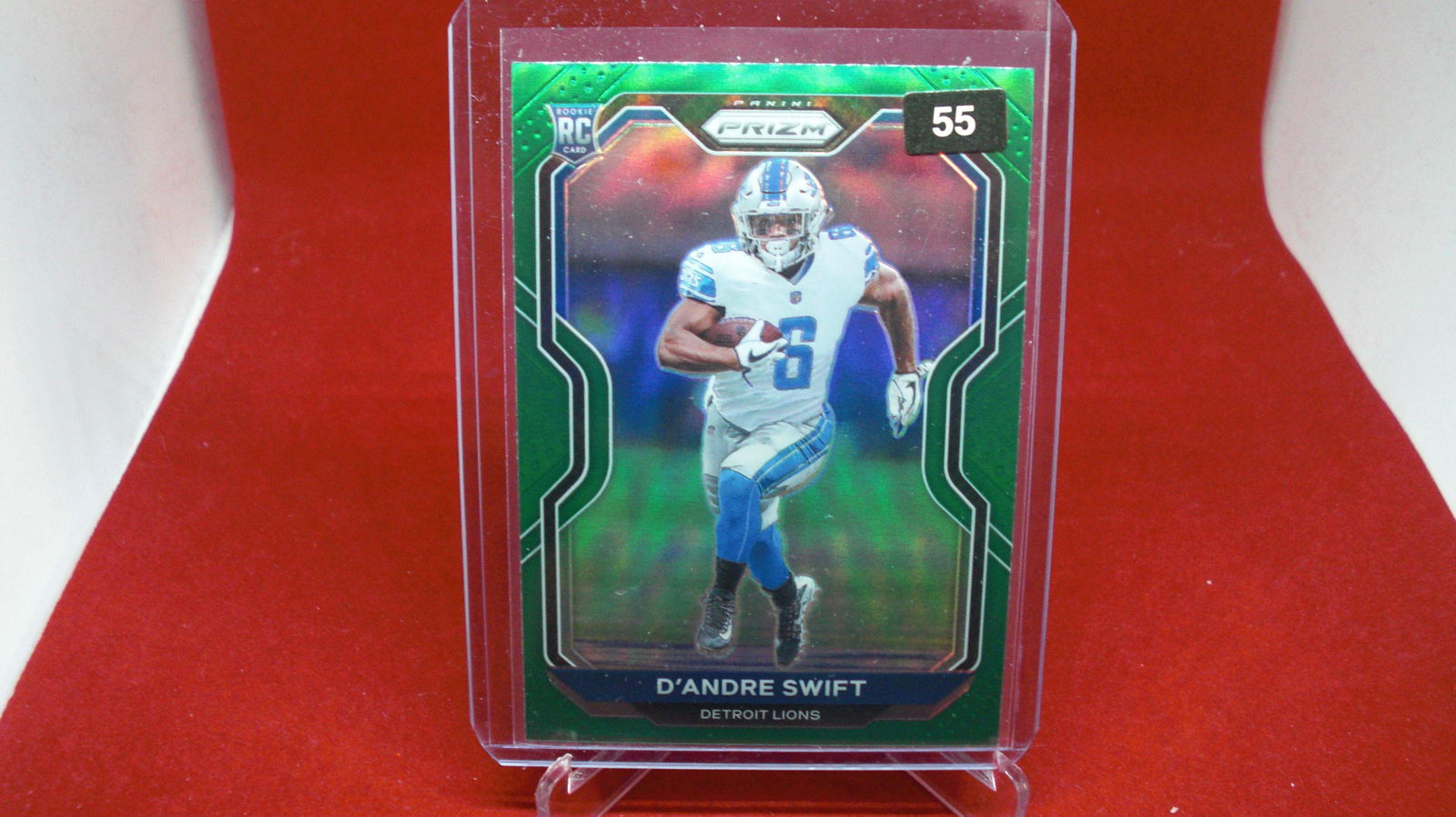 d'andre swift green rookie prizm (1 of 1)