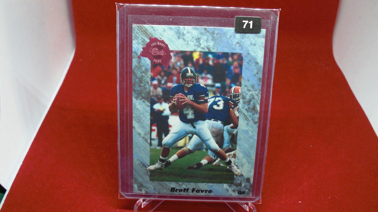 brett favre packers: in top loader