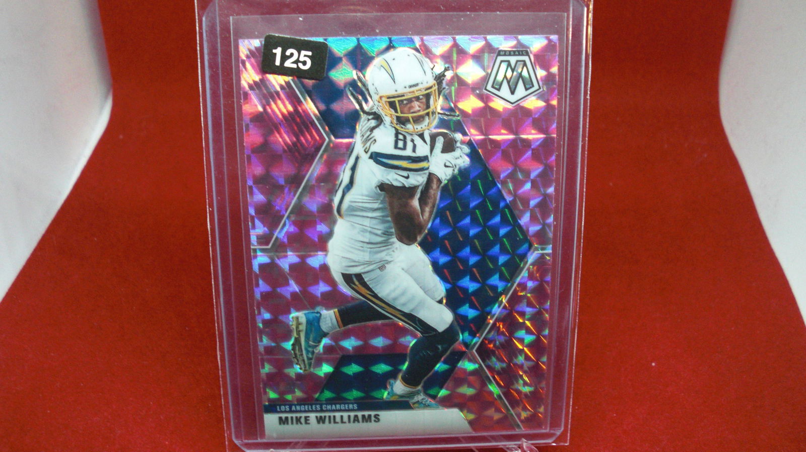 mike williams pink mosaic: in top loader