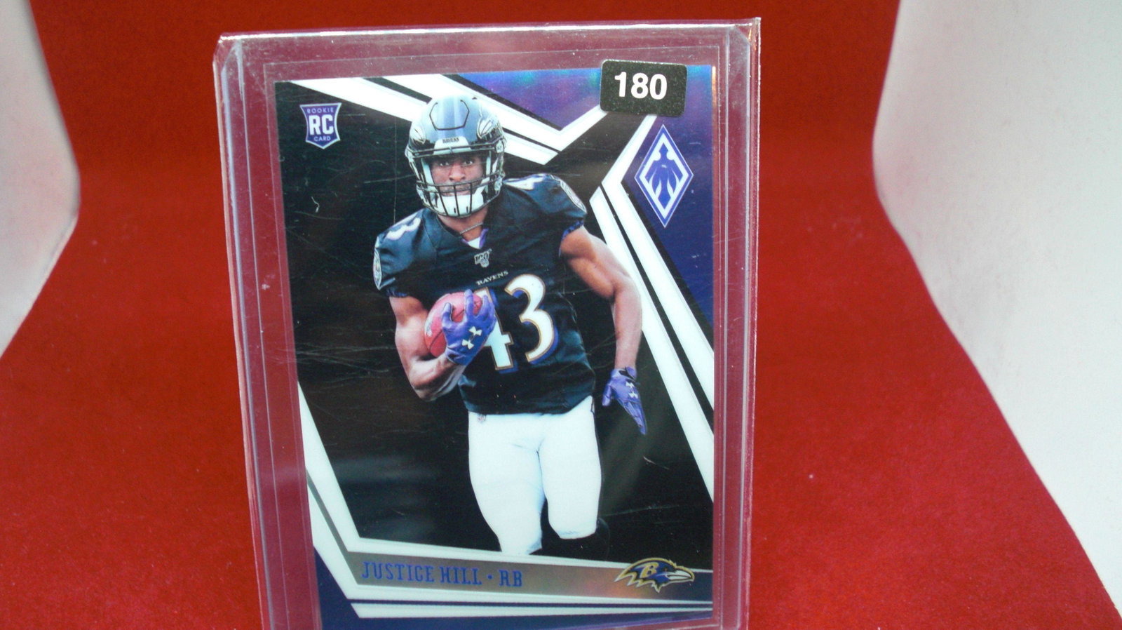 justice will rookie purple #03/10: in top loader