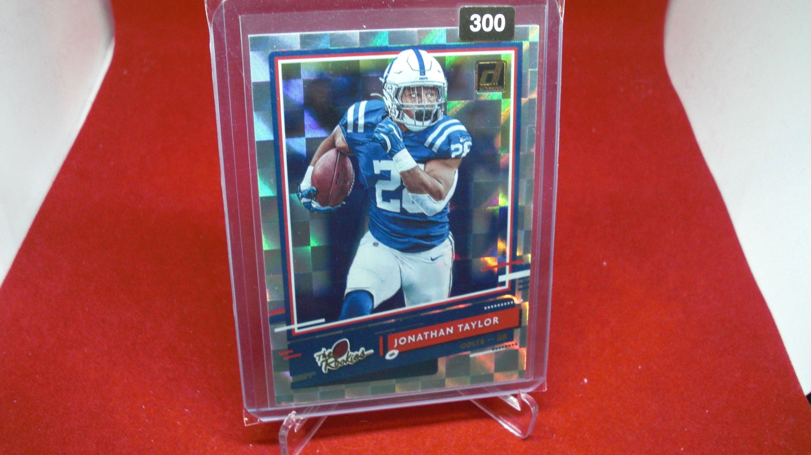 jonathan taylor the rookies: in top loader