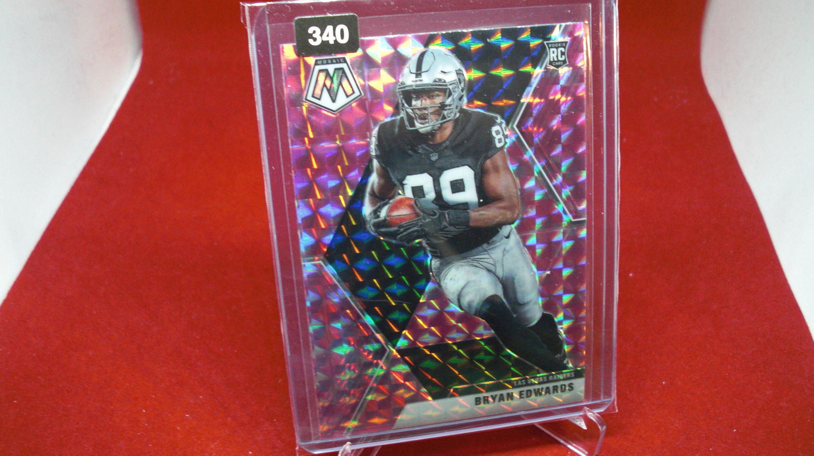 bryan edwards pink rookie mosaic (1 of 1)