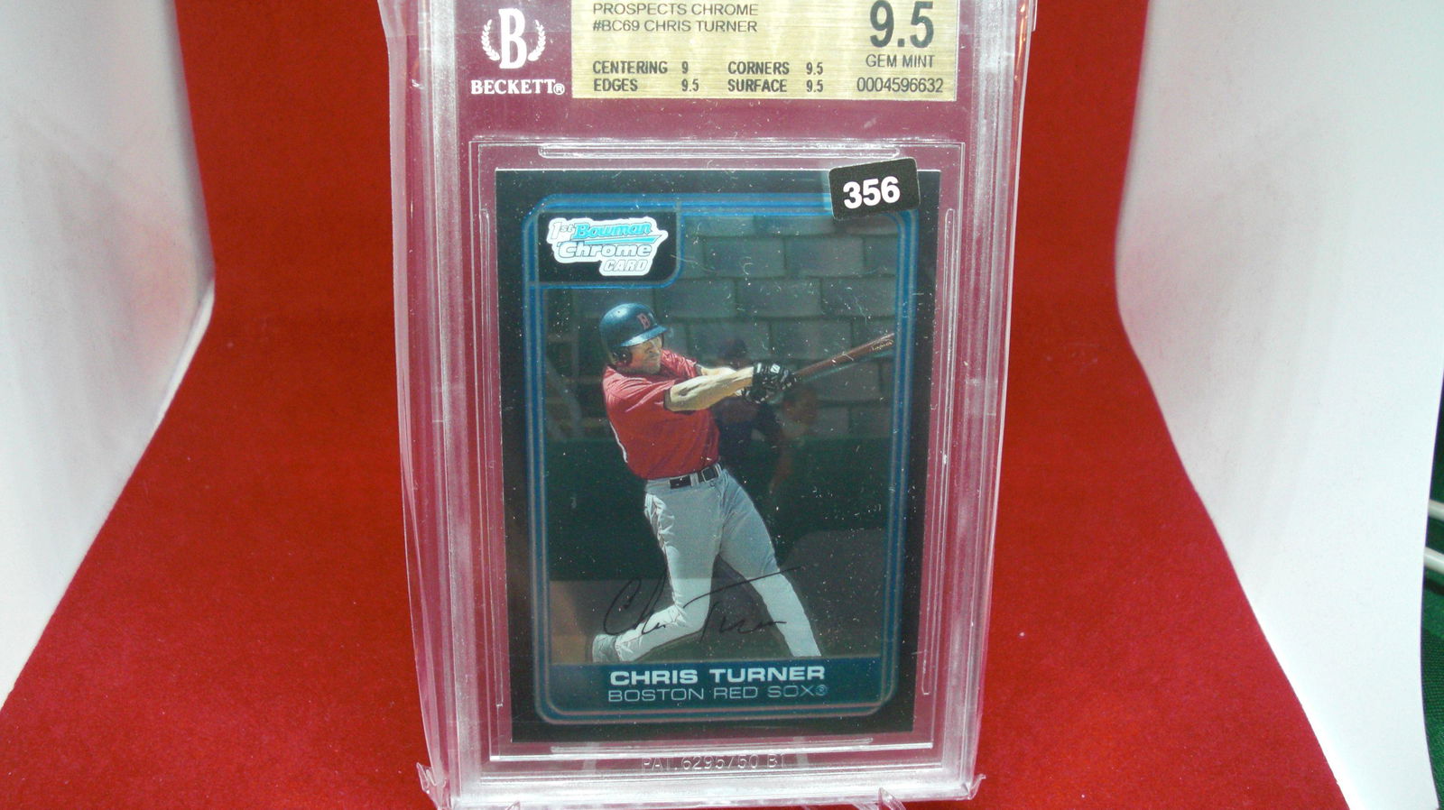 beckett graded 2006 chris turner mint 9.5 (1 of 1)