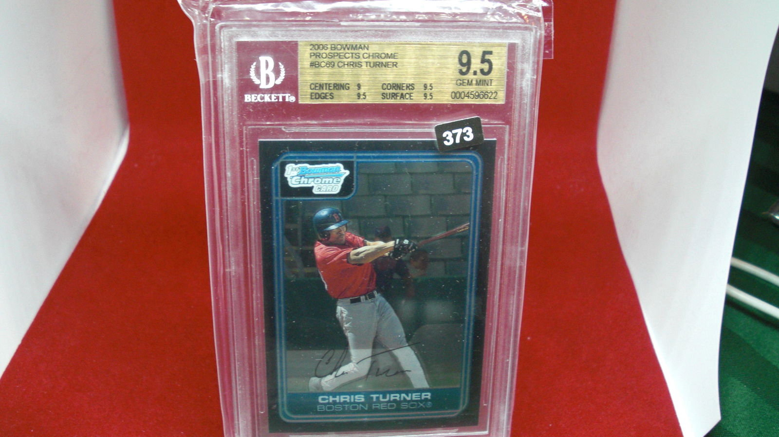 beckett graded 2006 chris turner mint 9.5 (1 of 1)