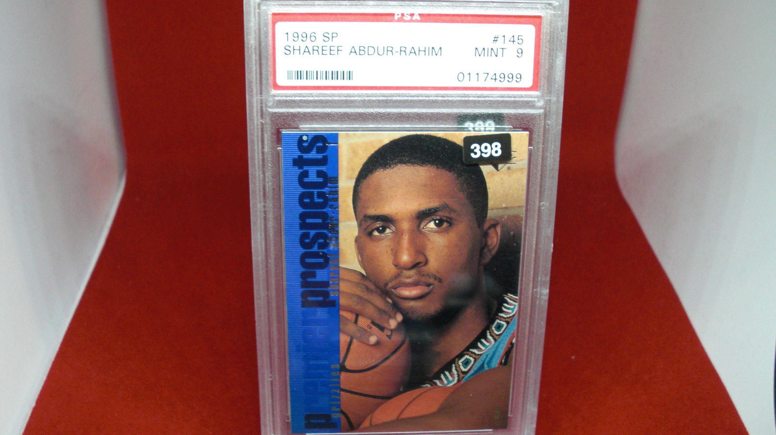psa graded 1996 shareef abdur rahim mint 9 (1 of 1)