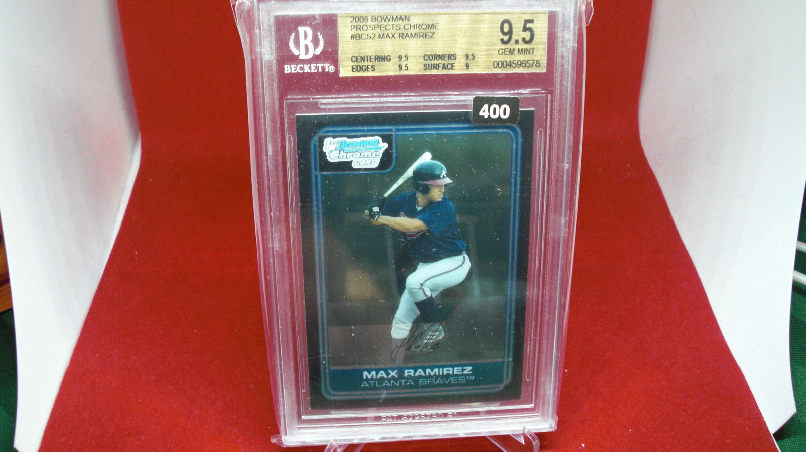 beckett graded 2006 max ramirez mint 9.5 (1 of 1)