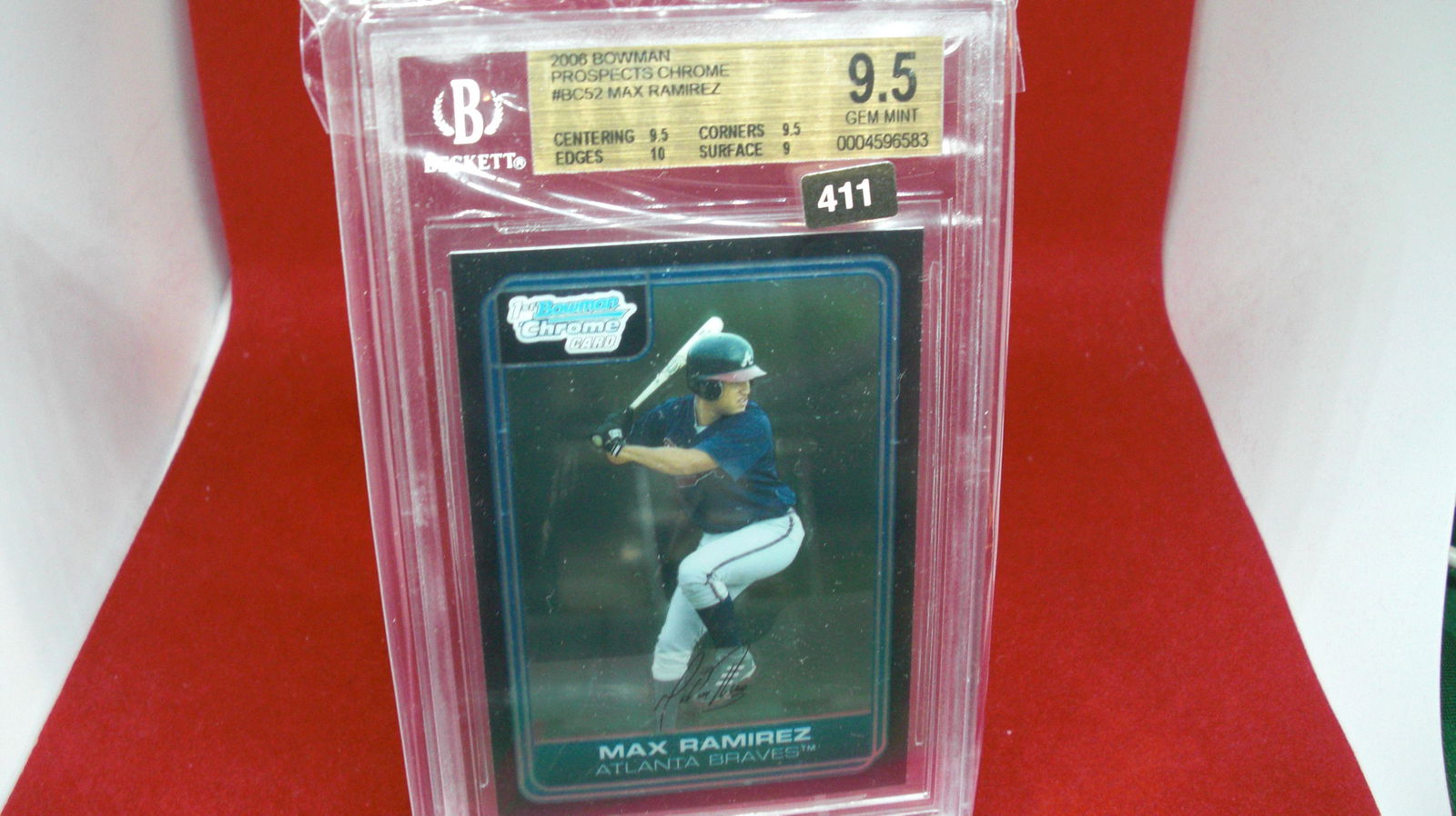 beckett graded 2006 max ramirez mint 9.5 (1 of 1)