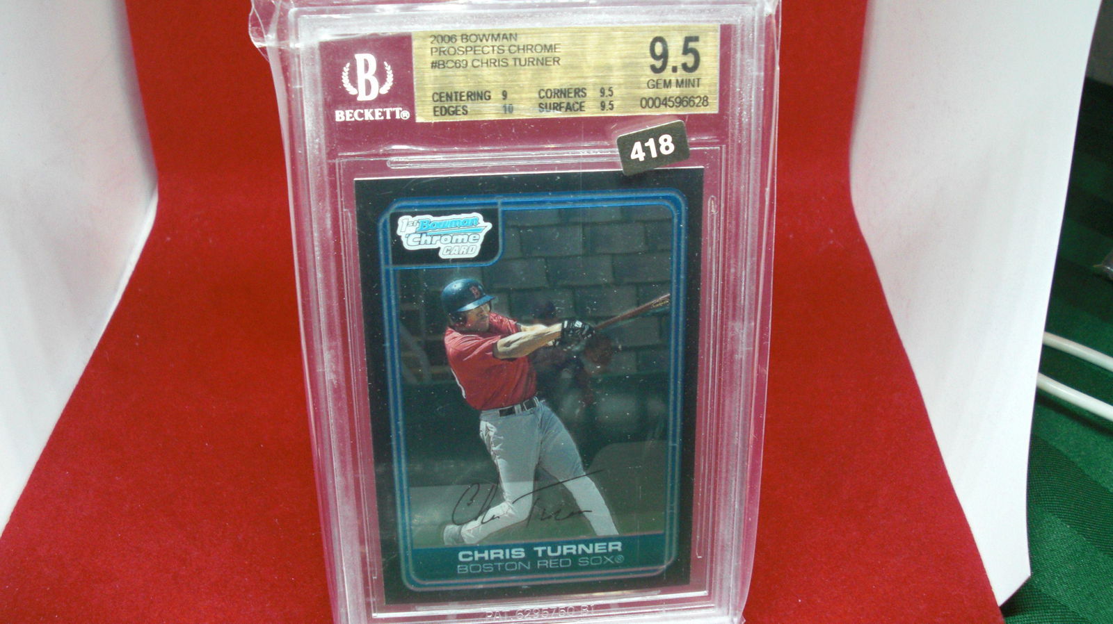beckett graded 2006 chris turner mint 9.5 (1 of 1)