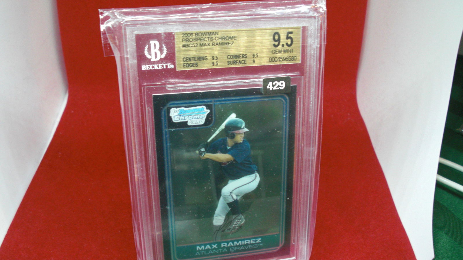 beckett graded 2006 max ramirez mint 9.5 (1 of 1)
