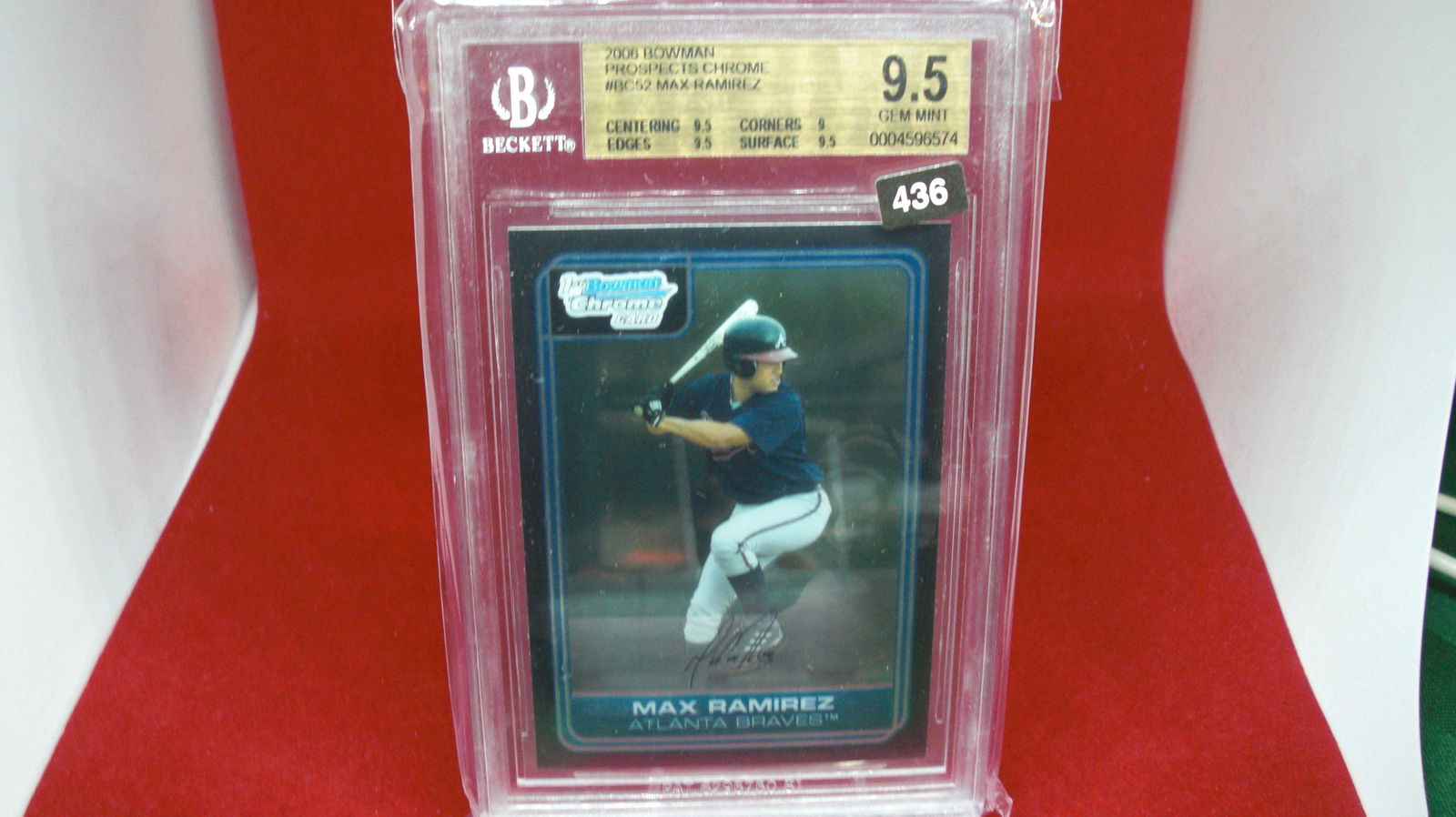 beckett graded 2006 max ramirez mint 9.5 (1 of 1)