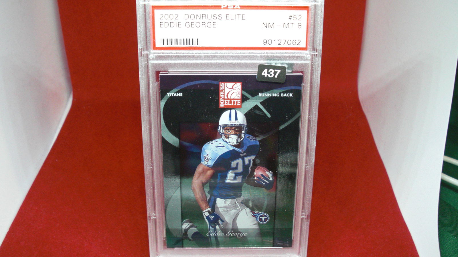 psa graded 2002 eddie george mint 8 (1 of 1)