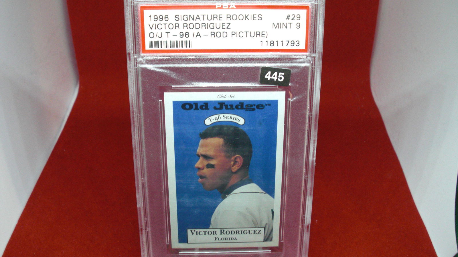 psa graded 1996 victor rodriguez mint 9 (1 of 1)