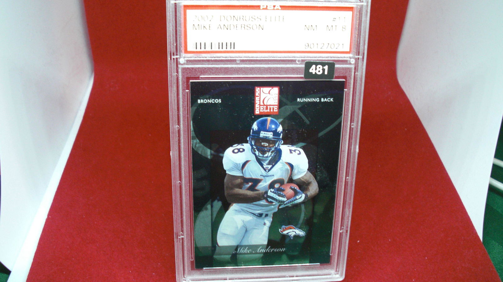 psa graded 2002 mike anderson mint 8 (1 of 1)