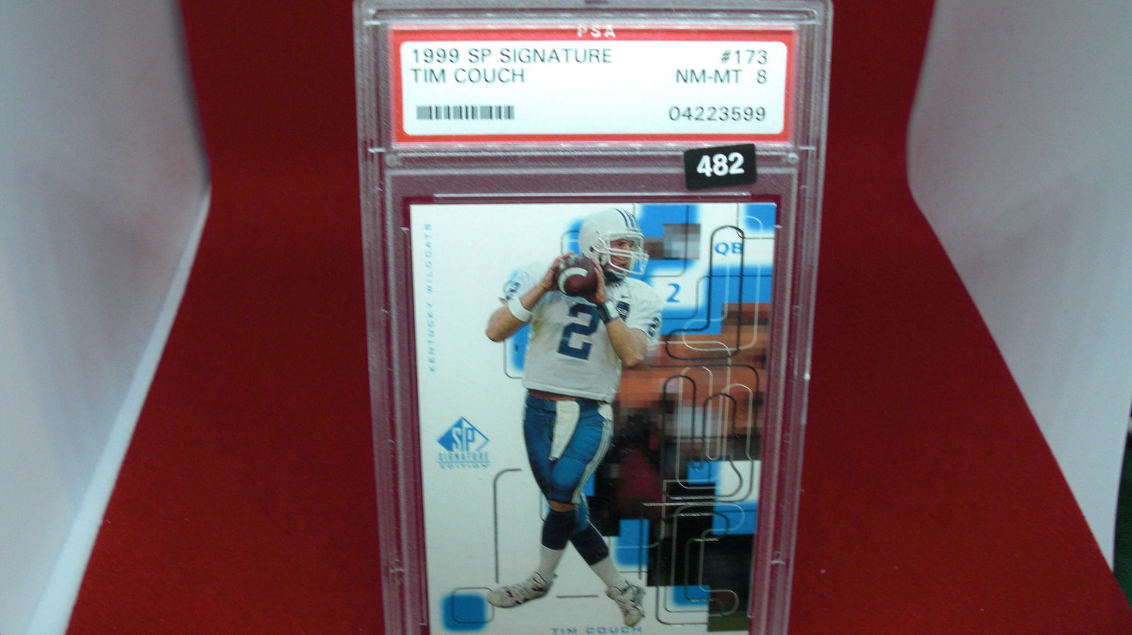 psa graded 1999 tim couch mint 8 (1 of 1)