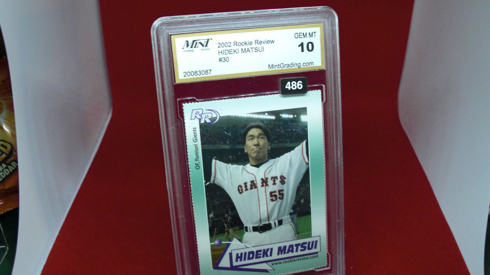 mint 2002 rookie hideki matsui mint 10 (1 of 1)