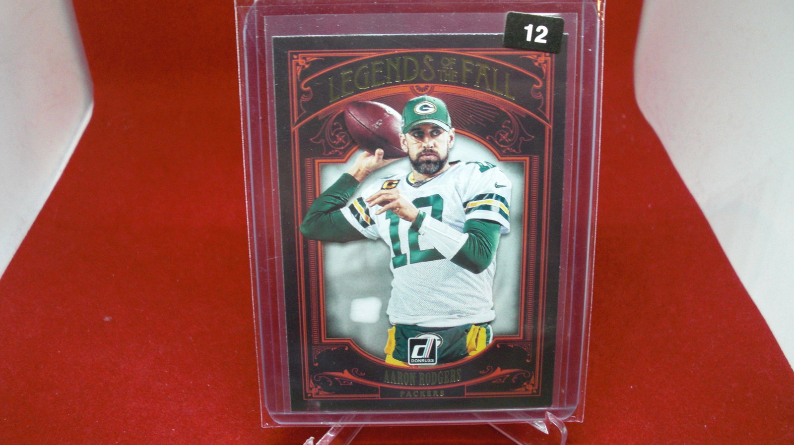 aaron rodgers: in top loader