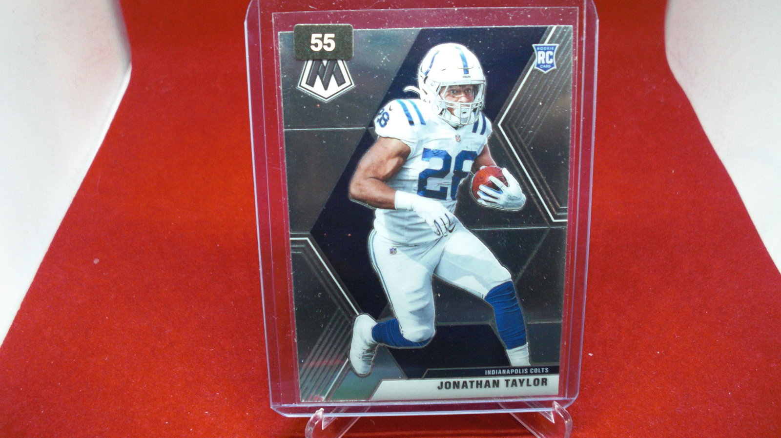 jonathan taylor rookie mosaic: in top loader