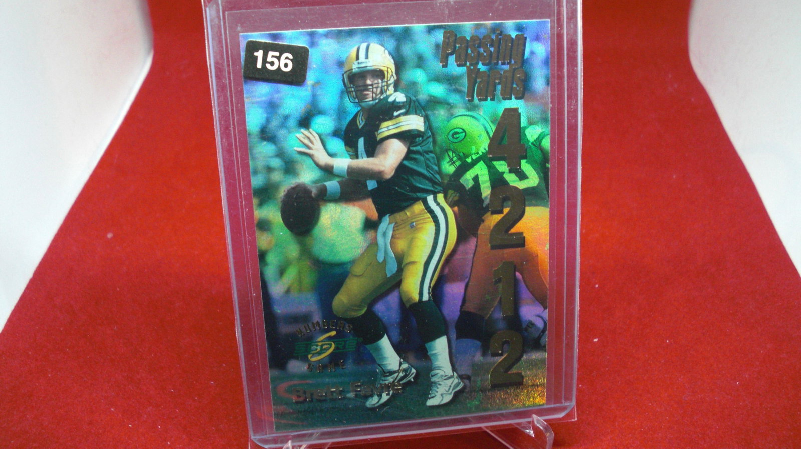 brett favre packers: in top loader