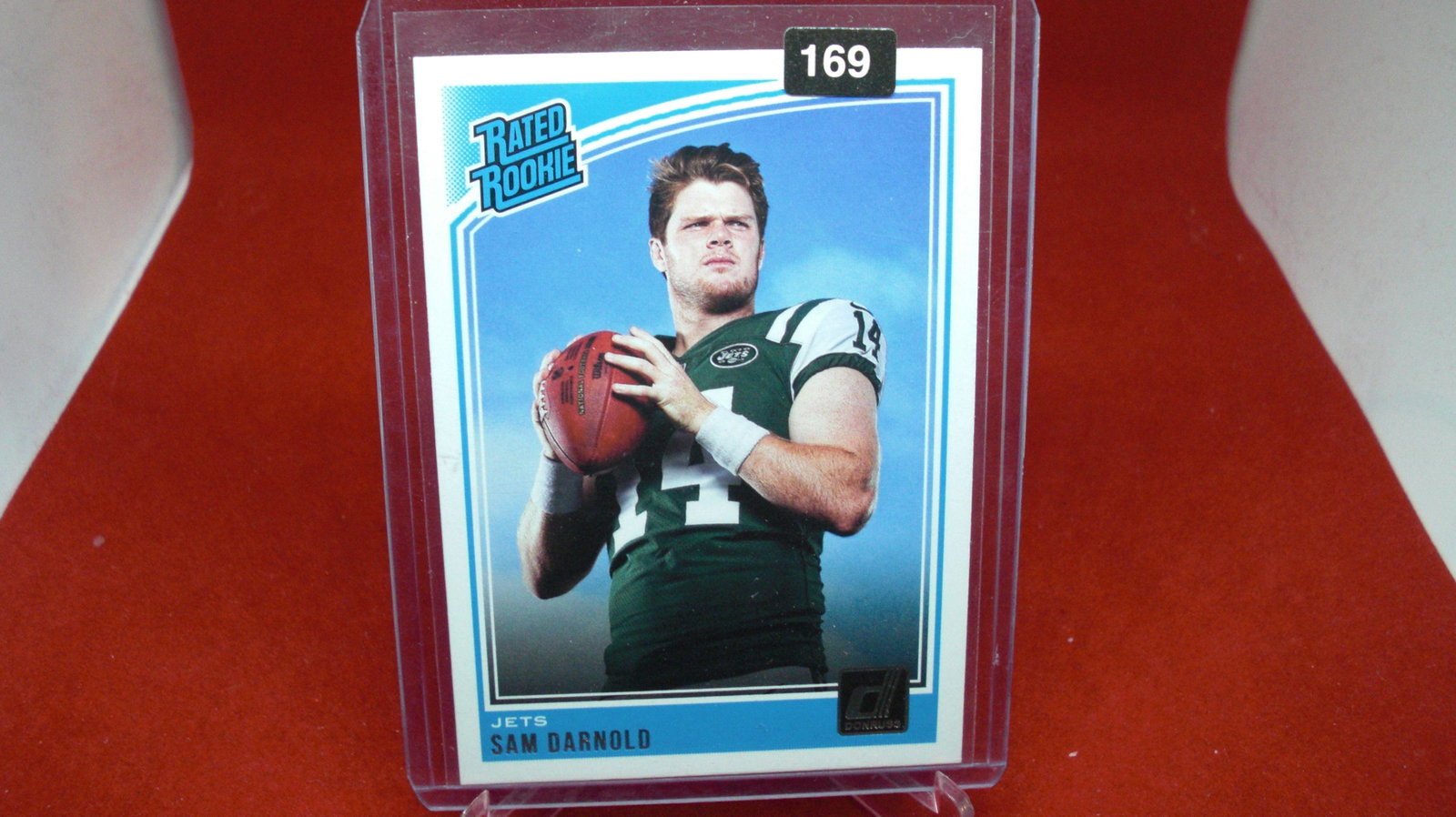 sam darnold rated rookie: in top loader