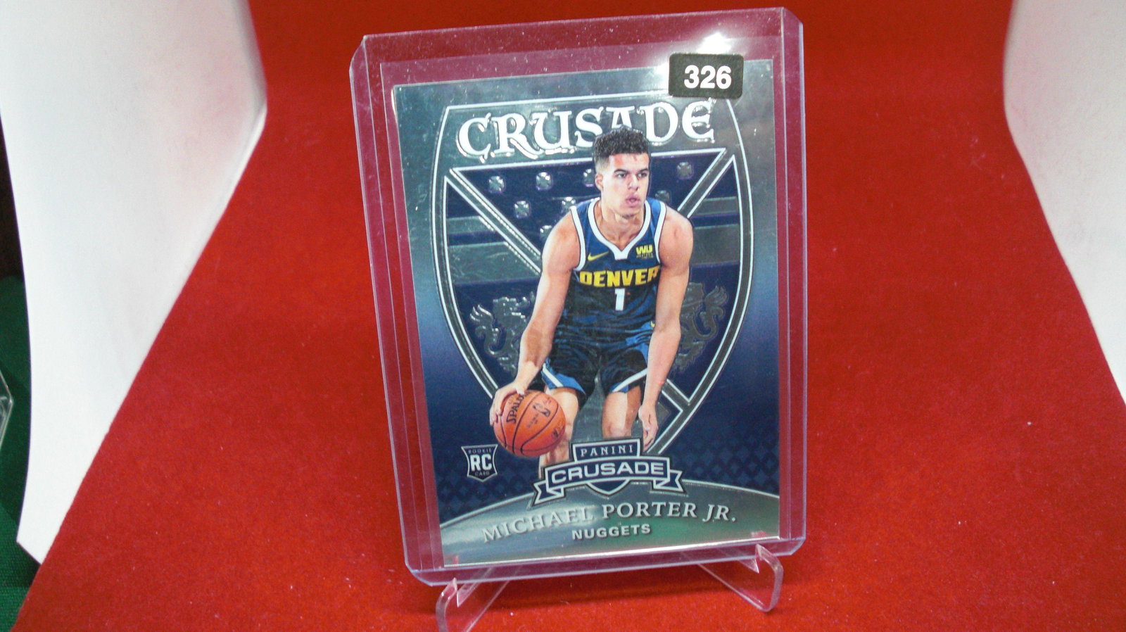 michael porter jr rookie crusade: in top loader