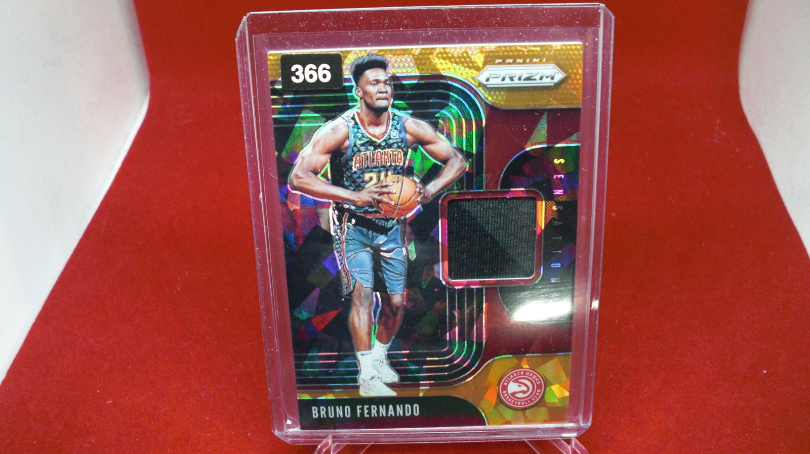 bruno ferdanso orange prizm jersey: in top loader