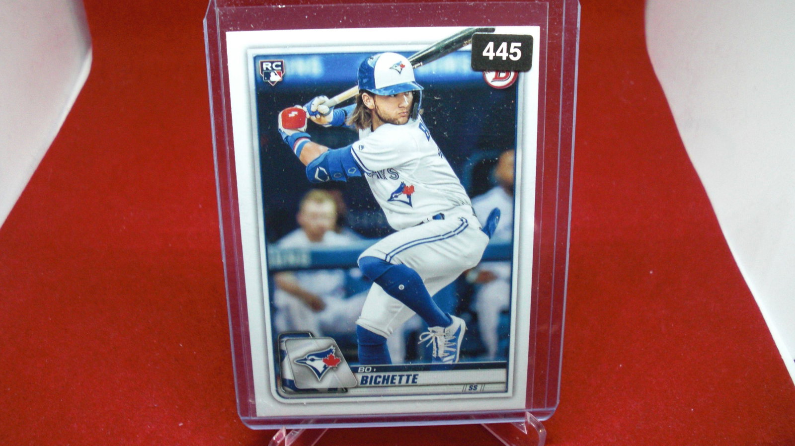 bo bichette rookie: in top loader