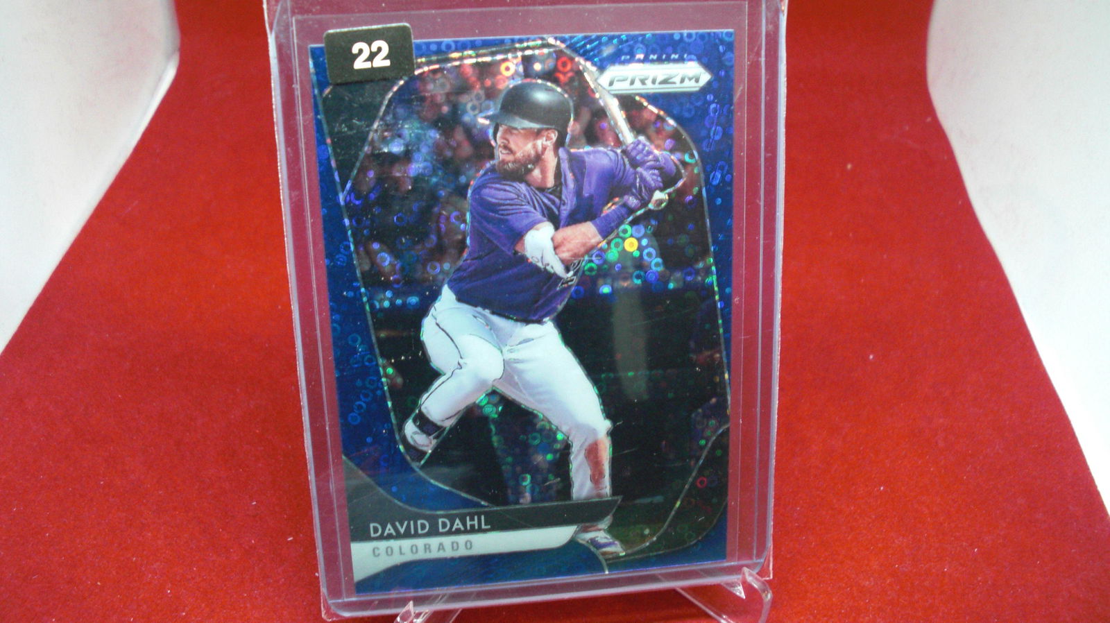 david dahl blue prizm #153/199 (1 of 1)