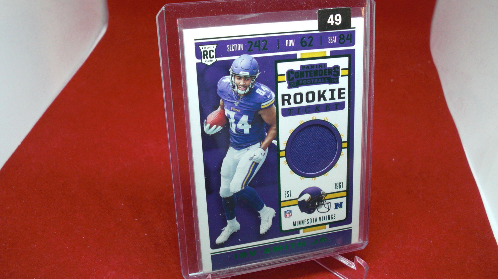 irv smith jersey rookie (1 of 1)