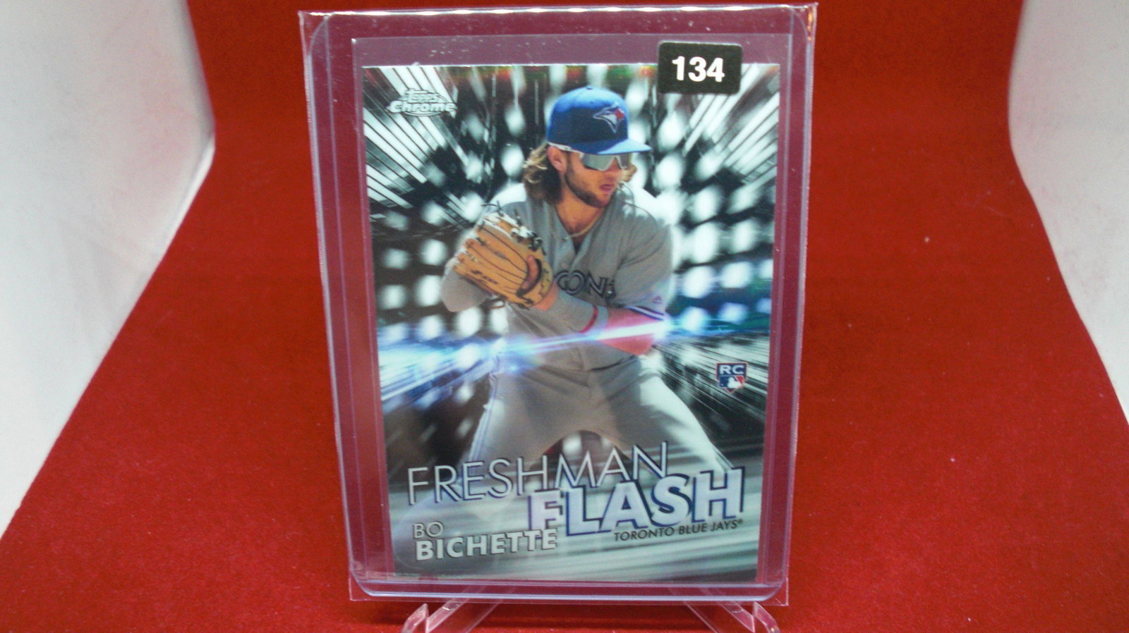 bo bichette rookie: in top loader