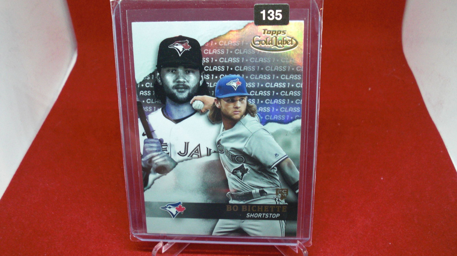 bo bichette rookie: in top loader