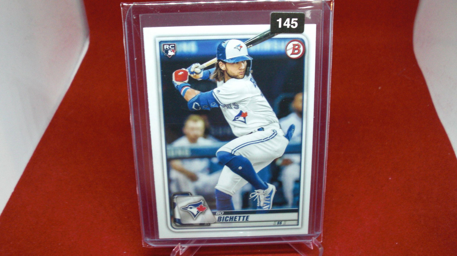 bo bichette rookie: in top loader