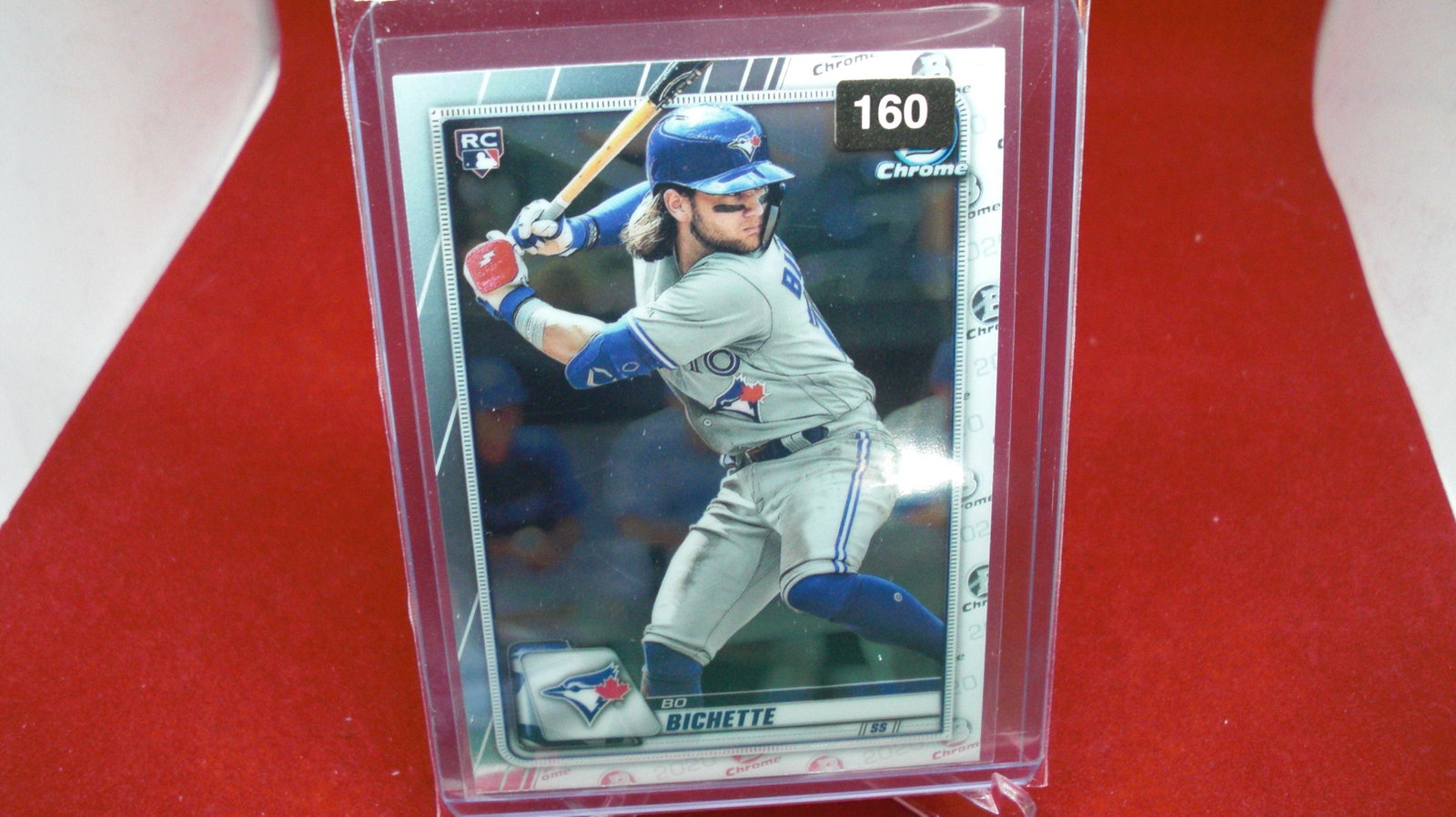 bo bichette rookie: in top loader