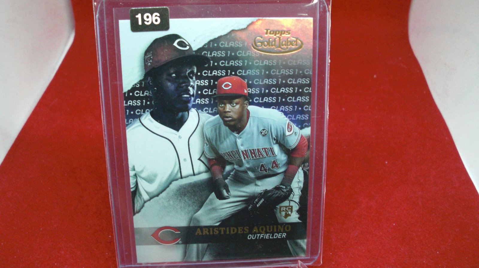aristides aquino gold label: in top loader