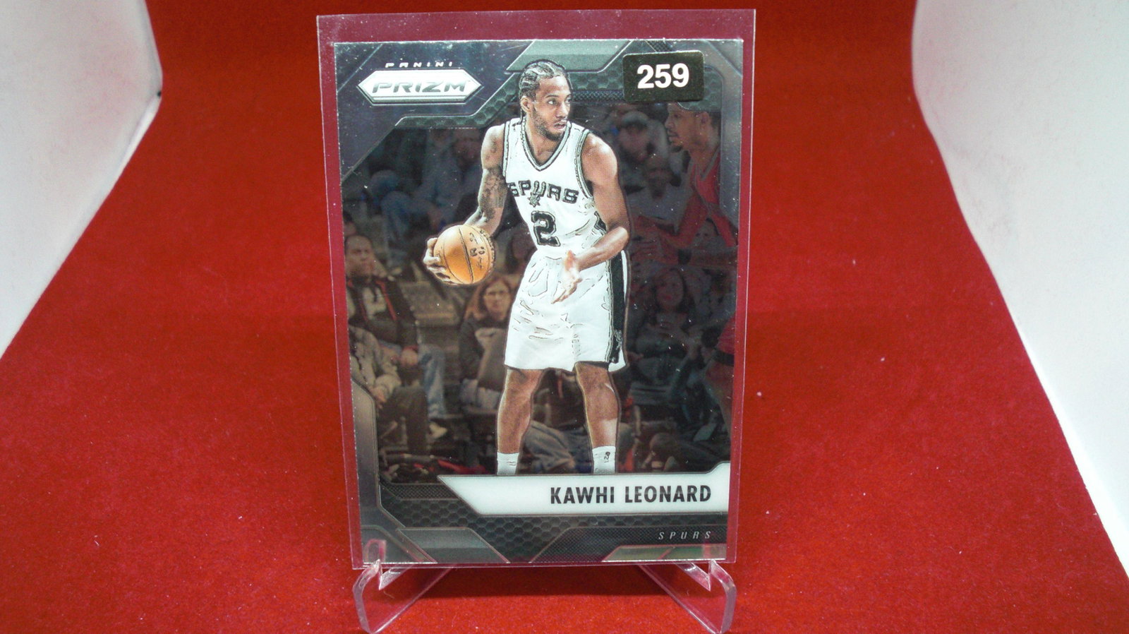 kawhi leonard prizm no.231: spurs